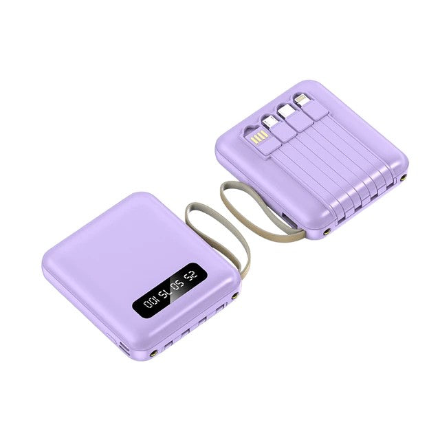 Mini Batterie Externe Multi-Câbles