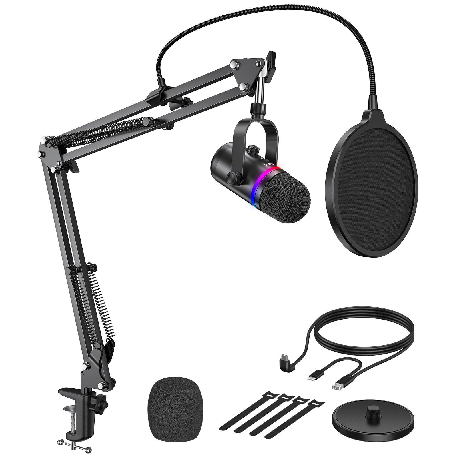 Micro Studio RGB avec Bras Flexible