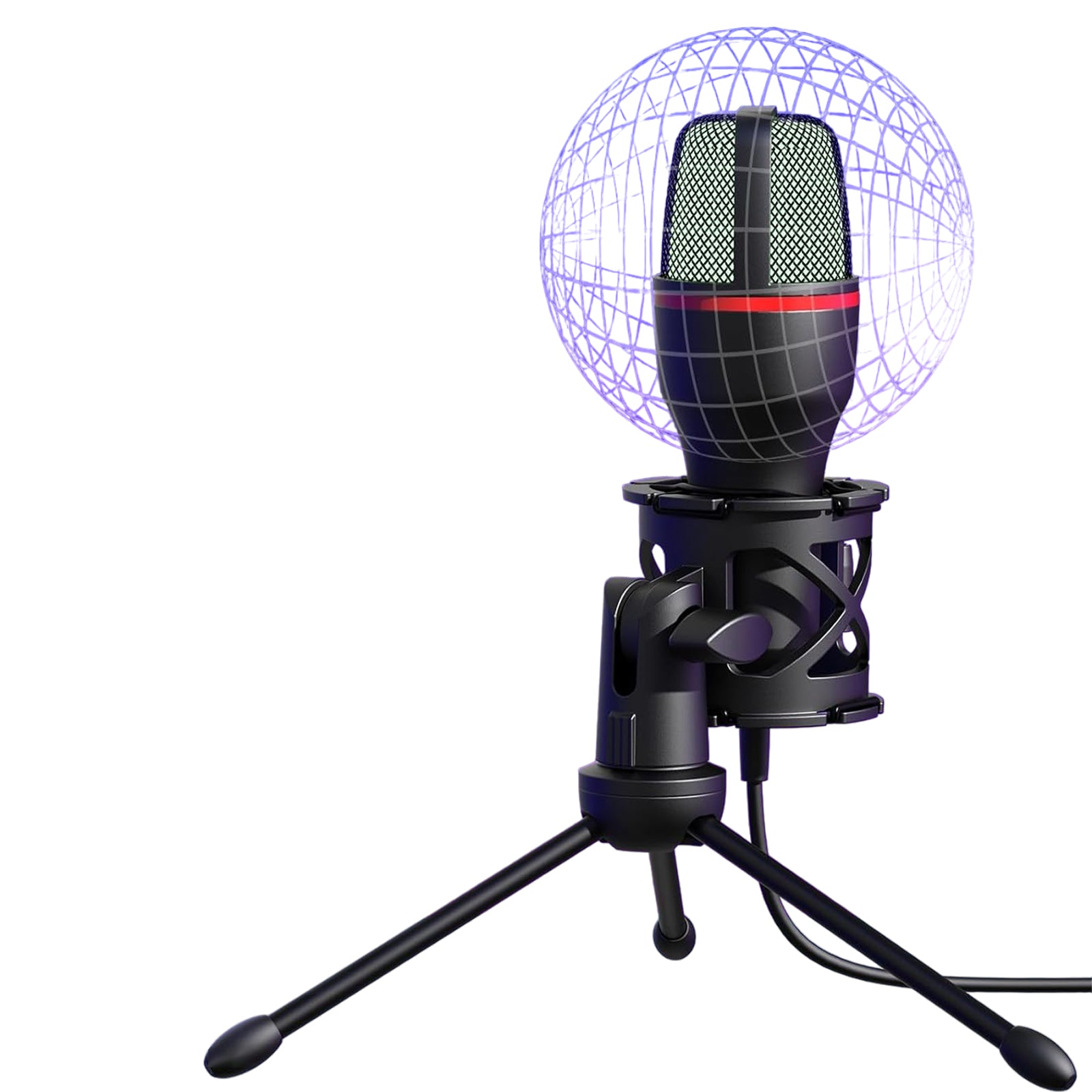 Microphone Condensateur avec Trépied