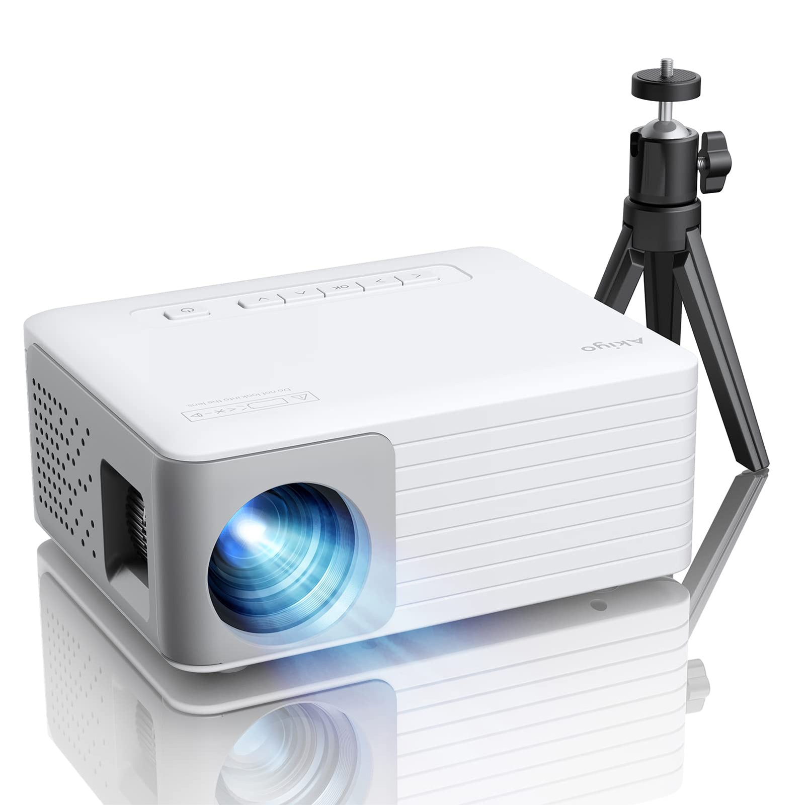 Mini Projecteur 1080P Full HD Compatible avec Smartphone