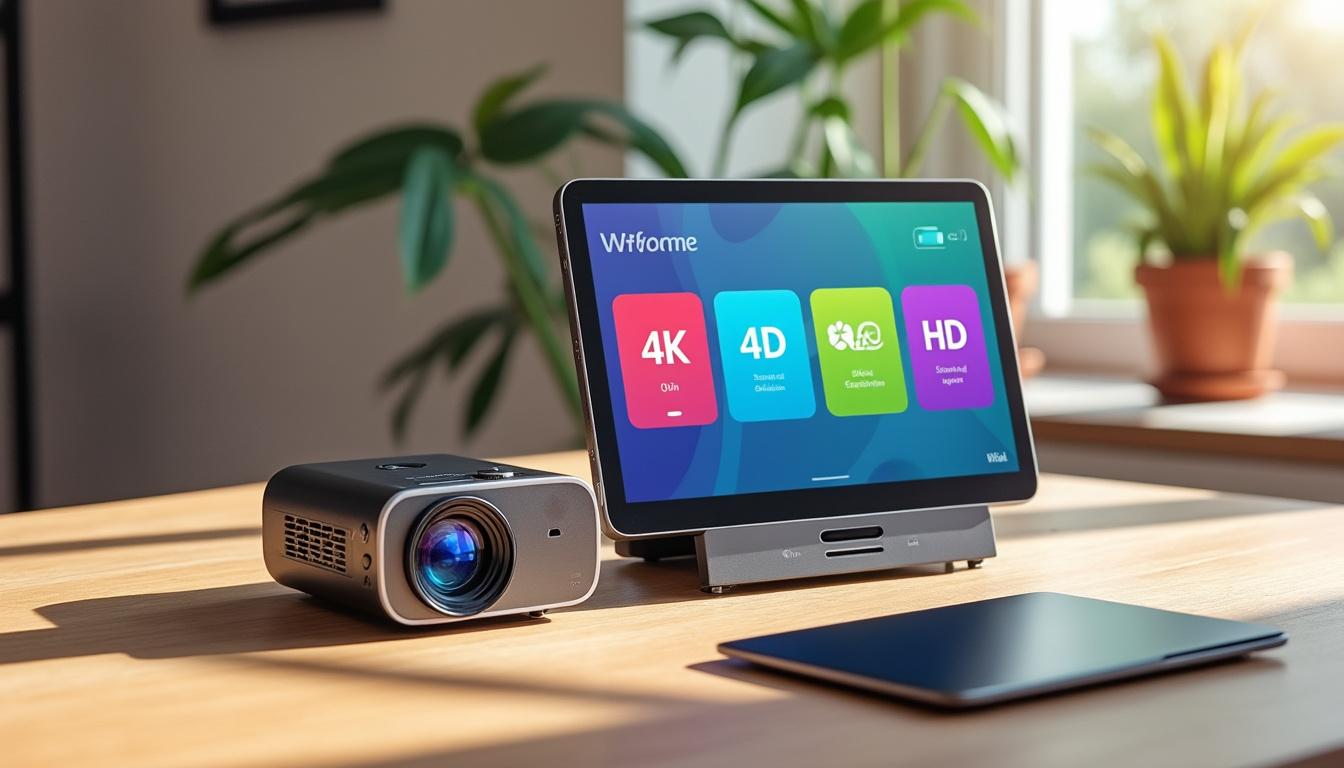 Mini TV Rétro 1:12 – Écran 720p – 8 Go – Autonomie 8h – USB + Casque – Décoration Maison De Poupée – Rouge/Bleu/Orange