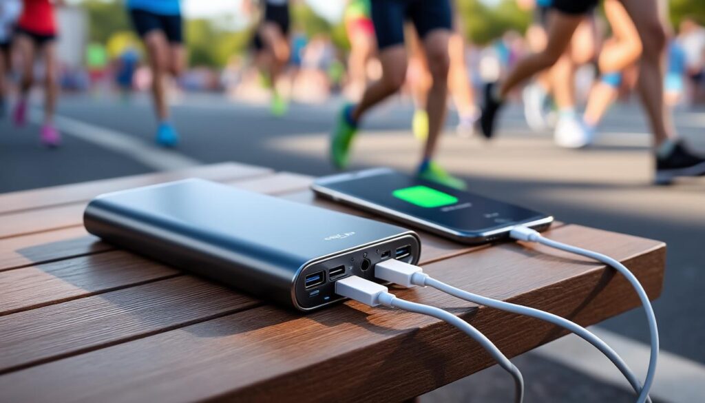 découvrez notre batterie externe 22,5 w, idéale pour une recharge express de vos appareils lors de longues séances marathon. ne manquez jamais de batterie et restez connecté où que vous soyez !