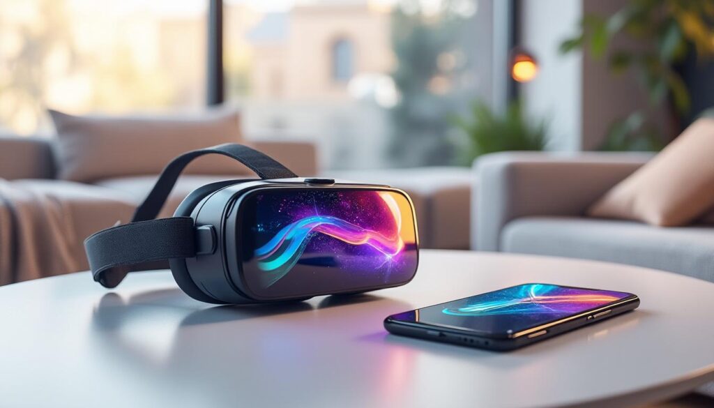 découvrez comment un casque vr mobile vous permet de vivre une expérience immersive en réalité virtuelle directement depuis votre smartphone. explorez jeux, vidéos et applications innovantes en toute simplicité.