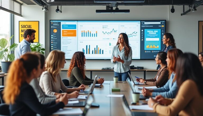 découvrez la formation en social selling animée par emmanuelle petiau, plongeant dans des retours d'expérience enrichissants. apprenez les meilleures pratiques, stratégies et outils pour optimiser votre présence en ligne et développer vos ventes grâce aux réseaux sociaux.