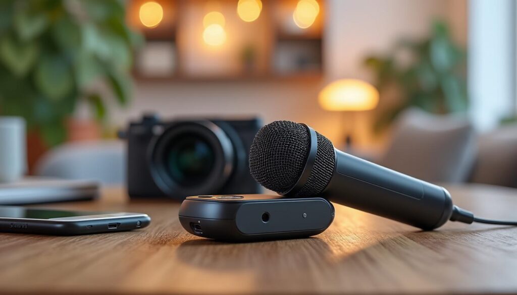 découvrez notre micro cravate sans fil, idéal pour les vloggers et streamers en quête d'un son professionnel lors de leurs déplacements. profitez d'une qualité audio exceptionnelle, d'une grande liberté de mouvement et d'une facilité d'utilisation pour rendre vos vidéos encore plus captivantes.