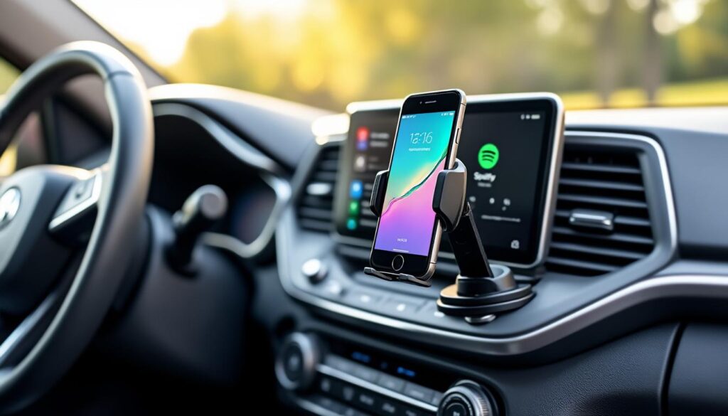 découvrez comment un support téléphone pour voiture vous permet de garder waze et spotify à portée d’œil, pour une conduite plus sûre et une expérience connectée optimale.